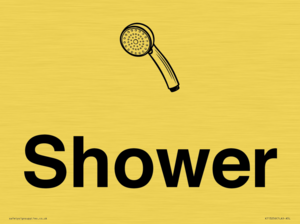 KT13256: Dementia Shower sign