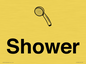 KT13256: Dementia Shower sign