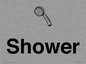 KT13256: Dementia Shower sign