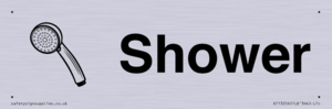 KT13256: Dementia Shower sign