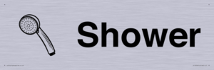 KT13256: Dementia Shower sign