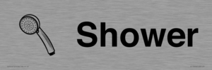 KT13256: Dementia Shower sign