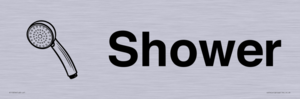 KT13256: Dementia Shower sign