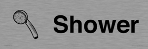 KT13256: Dementia Shower sign