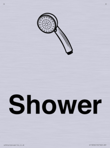 KT13256: Dementia Shower sign