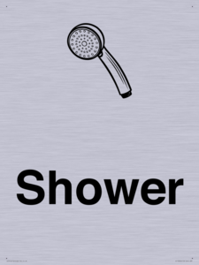 KT13256: Dementia Shower sign