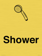 KT13256: Dementia Shower sign