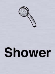 KT13256: Dementia Shower sign