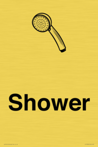 KT13256: Dementia Shower sign