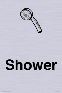 KT13256: Dementia Shower sign