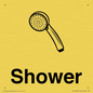 KT13256: Dementia Shower sign