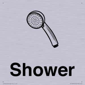 KT13256: Dementia Shower sign