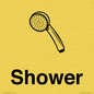 KT13256: Dementia Shower sign