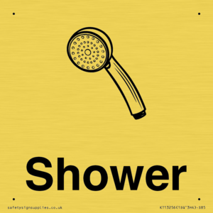 KT13256: Dementia Shower sign
