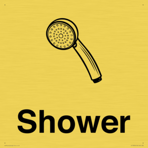 KT13256: Dementia Shower sign