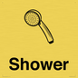 KT13256: Dementia Shower sign
