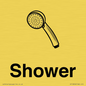 KT13256: Dementia Shower sign