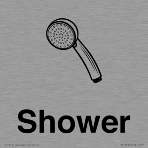KT13256: Dementia Shower sign
