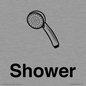 KT13256: Dementia Shower sign