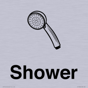 KT13256: Dementia Shower sign