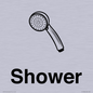 KT13256: Dementia Shower sign