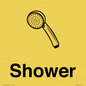 KT13256: Dementia Shower sign