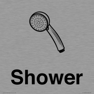 KT13256: Dementia Shower sign