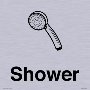 KT13256: Dementia Shower sign