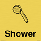 KT13256: Dementia Shower sign