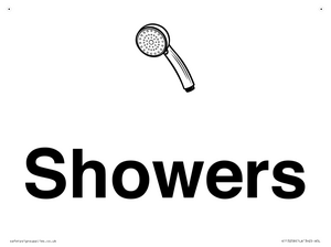 KT13258: Dementia Showers sign