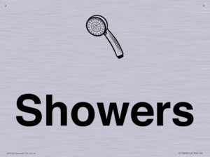KT13258: Dementia Showers sign