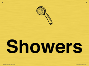KT13258: Dementia Showers sign