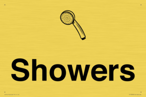 KT13258: Dementia Showers sign