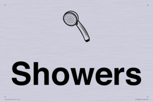 KT13258: Dementia Showers sign