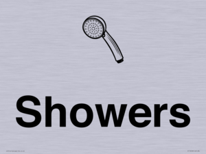 KT13258: Dementia Showers sign