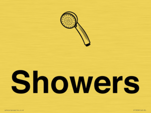 KT13258: Dementia Showers sign