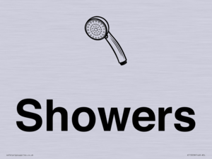 KT13258: Dementia Showers sign
