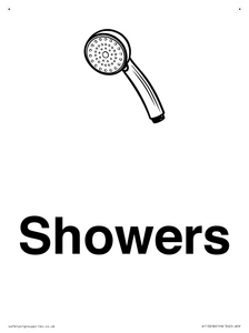 KT13258: Dementia Showers sign