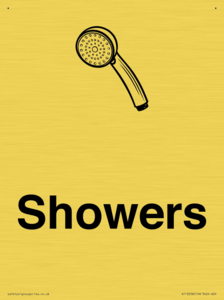 KT13258: Dementia Showers sign