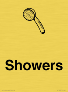 KT13258: Dementia Showers sign