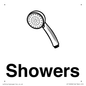 KT13258: Dementia Showers sign