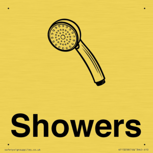 KT13258: Dementia Showers sign