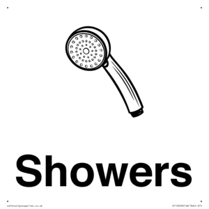 KT13258: Dementia Showers sign