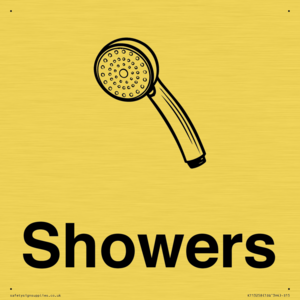 KT13258: Dementia Showers sign
