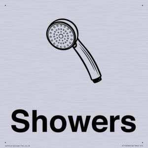 KT13258: Dementia Showers sign
