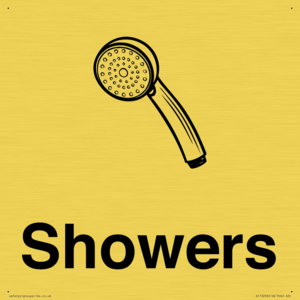 KT13258: Dementia Showers sign