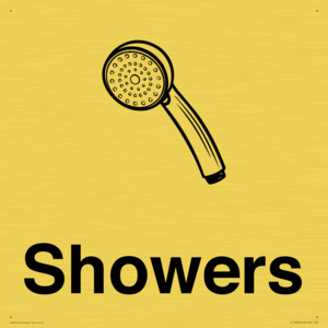 KT13258: Dementia Showers sign
