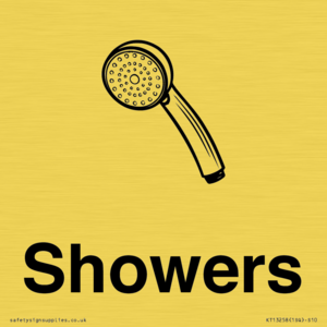 KT13258: Dementia Showers sign