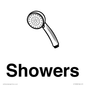 KT13258: Dementia Showers sign