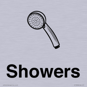 KT13258: Dementia Showers sign